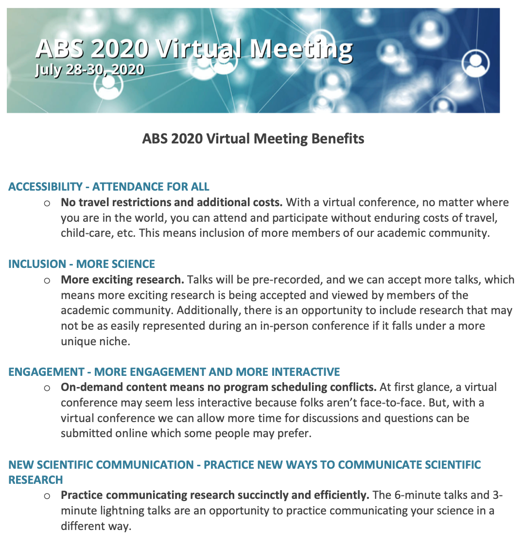 virtual meeting benefits